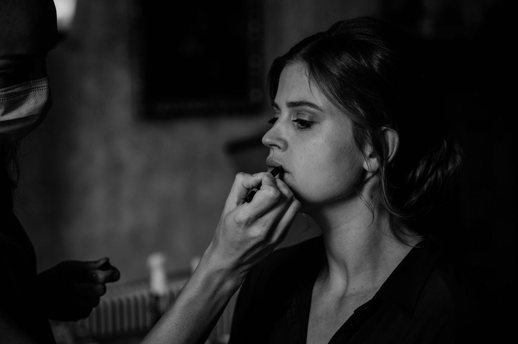 Natuurlijke bridal make-up look met zachte oogmake-up