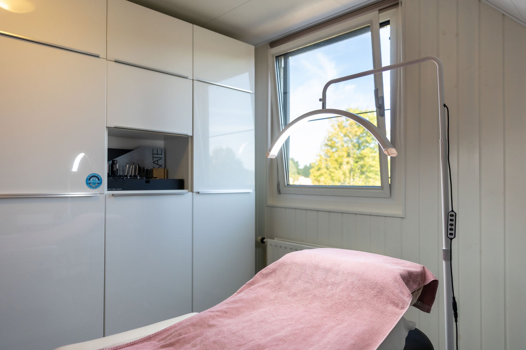 Beauty behandeling in rustige salonomgeving